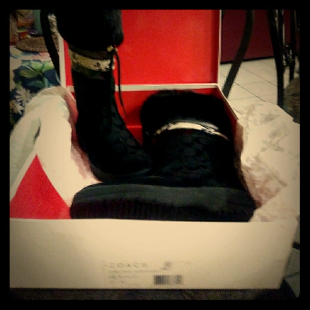 Coach boots